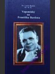Vzpomínky na františka bardona - bardon lumír - náhled