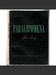 Paralipomena [lingvistika] - náhled