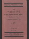 Viktor Dyk v domácím odboji - náhled