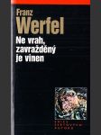 Ne vrah, zavražděný je vinen - náhled