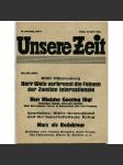 Unsere Zeit [Der rote Aufbau], roč. 6, 1933, č. 8 [komunismus; antifašismus; KPD; Německo; časopis] - náhled