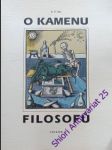 O kamenu filosofů - bor d.ž. ( vl. jménem vladimír zadrobílek ) - náhled