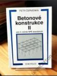 Betonové konstrukce II. - náhled