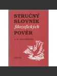Stručný slovník filozofických pověr - náhled