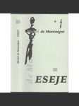 Eseje - Michel de Montaigne - náhled