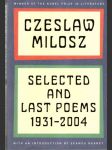 Selected and last poems 1937-2004 - náhled