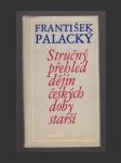 Stručný přehled dějin českých doby starší - náhled
