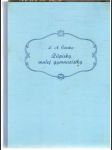 Zápisky malej gymnazistky - náhled