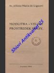 Modlitba - veliký prostředek spásy - liguori alfons maria de - náhled