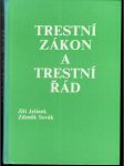 Trestní zákon a trestní řád - náhled