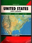 United states and canada - travel atlas - náhled