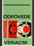 Odpovede veriacim - náhled