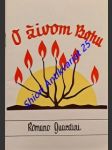 O živom bohu - guardini romano - náhled