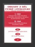 Obsahy z děl české literatury - náhled