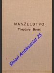 Manželstvo - bovet theodor - náhled