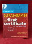 Grammar for first certificate - náhled