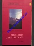 Modlitba jako setkání - grün anselm - náhled