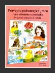 Pravopis podstatných jmen rodu středního a ženského - náhled