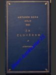 Za člověkem - básně - sova antonín - náhled