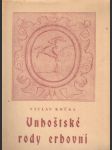 Uhoštské rody erbovní - náhled