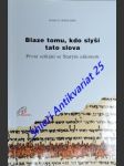 Blaze tomu , kdo slyší tato slova - první setkání se starým zákonem - chiolerio marco - náhled