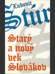 Starý a nový vek Slovákov - náhled
