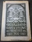 Škola a umění slovo k výstavě ve Frenštátě - náhled