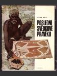 Poslední svědkové pravěku wolf josef - náhled