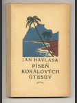 Píseň korálových útesův havlasa jan - náhled