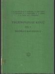 Technologie kovů díl I - náhled