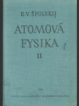 Atomová fysika II - náhled
