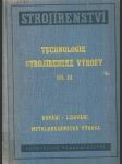 Technológie strojírenské výroby III - náhled