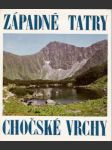 Západné Tatry, Chočské vrchy - náhled