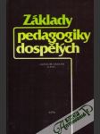Základy pedagogiky dospělých - náhled