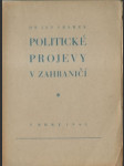 Politické projevy v zahraničí - náhled