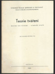 Teorie tváření - návody do cvičení, vybrané statě - náhled
