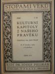 Kulturní kapitoly z našeho pravěku - FILIP Jan - náhled