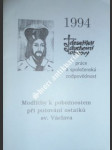 Modlitby k pobožnostem při putování ostatků sv.václava - náhled