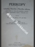 PERIKOPY čili výňatky Starého i Nového zákona - náhled