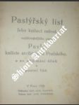 Pastýřský list - náhled