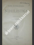 Nihilistka - kovalevská soňa - náhled