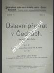 Ústavní převrat v čechách - čech václav - náhled