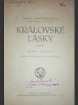 Královské lásky - salburgová edita - náhled