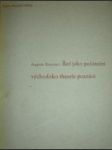 Řeč jako počáteční východisko theorie poznání (2) - BRUNNER August T.J. - náhled