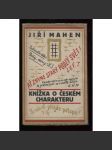 Knížka o českém charakteru (obálka Josef Čapek) - náhled