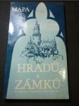 mapa hradů a zámků republiky československé - náhled