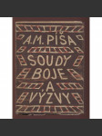 Soudy, boje a výzvy (obálka Josef Čapek) - pošk. - náhled