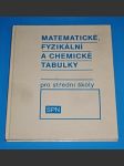 Matematické, fyzikální a chemické tabulky pro střední školy - náhled