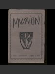 Musaion, sv. II/1921. Sborník pro moderní umění. Z jara 1921, svazek II.  - Obálka a titulní list Vlastislav Hofman. - náhled