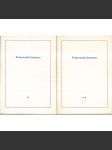 Francouzská literatura, 2 svazky [exilové vydání z Francie 1985 - české překlady]  Čekání na Godota, Vlkodlak, Jistý Plume, Na poli cti a slávy - náhled